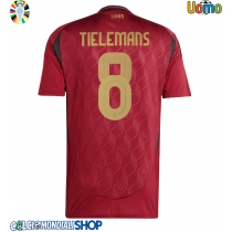 Maglie da calcio Belgio Youri Tielemans #8 Prima Maglia Europei 2024 Manica Corta
